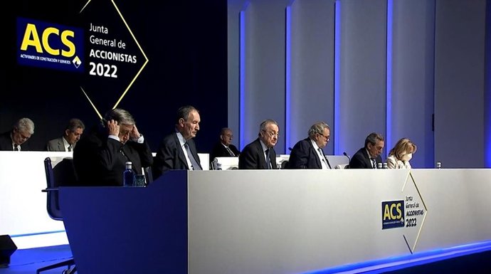 Archivo - Junta general de accionistas de ACS de 2022