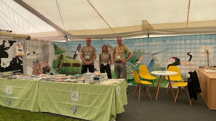 La Dirección General de Turismo participa en la primera edición de Global Birdfair, en el Reino Unido.