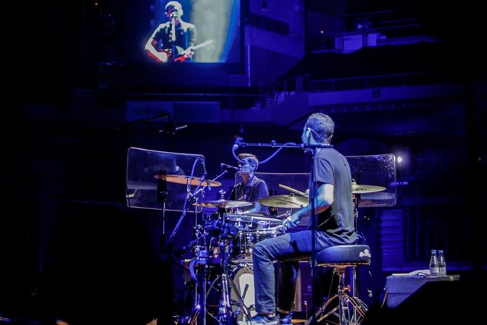 Archivo - El grupo Maldita Nerea durante una actuación en el  Madriz Summer Fest 2020 en un concierto en el WiZink Center en Madrid 