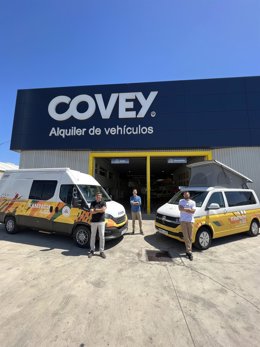 Kampaoh Go están ya disponibles en las sedes de Covey en Sevilla y Málaga. En los próximos días, los nuevos vehículos llegarán a Valencia, Zaragoza y Girona.