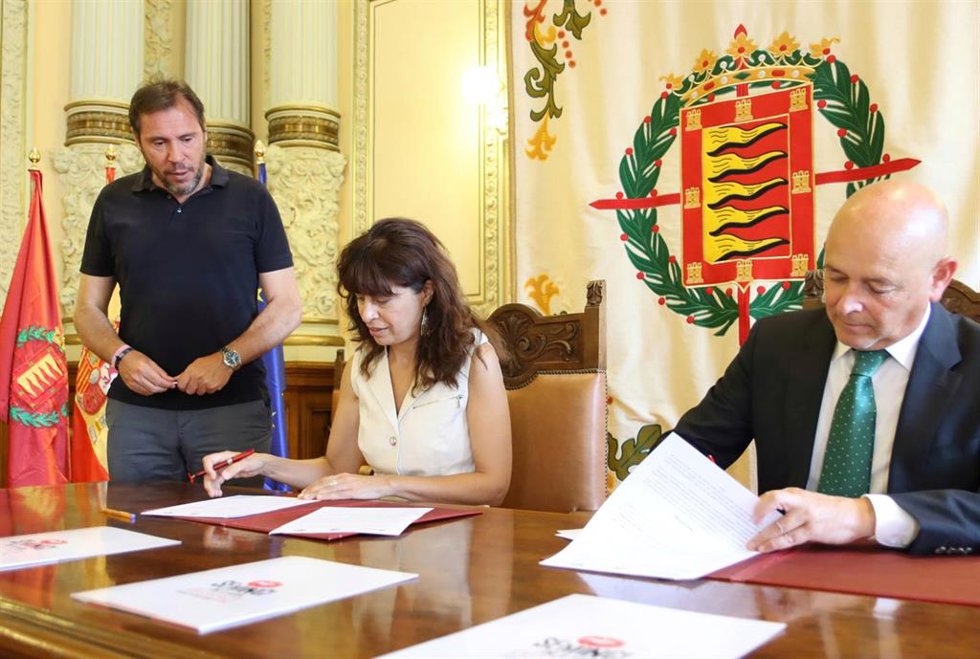 Firma del acuerdo para el patrocinio de la Seminci