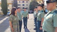 Un total de 25 guardias civiles se incorporan en prácticas a la Comandancia de Jaén