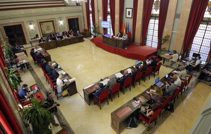 Imagen del Pleno municipal