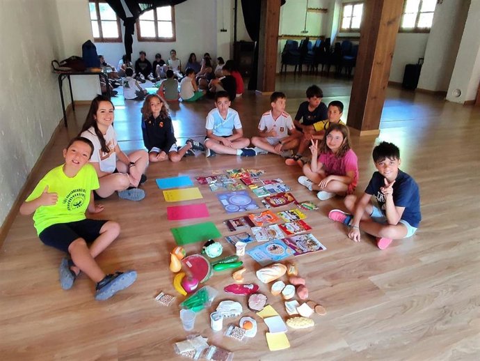 Campamento de niños con diabetes.