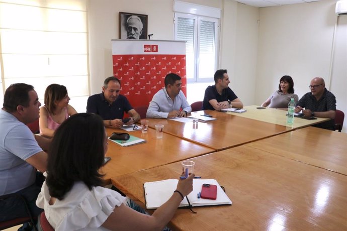 Reunión del grupo parlamentario del PSOE