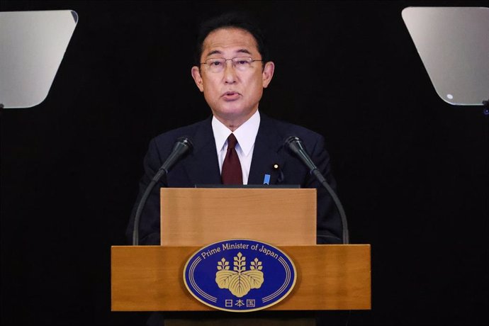 El primer ministro de Japón, Fumio Kishida