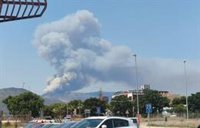 Declarado un incendio forestal en el paraje El Higuerón de Mijas (Málaga)