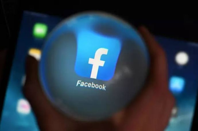 Representación gráfica de la red social Facebook