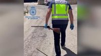 Detenidos tres hombres en Murcia cuando estaban realizando la compraventa de una escopeta recortada