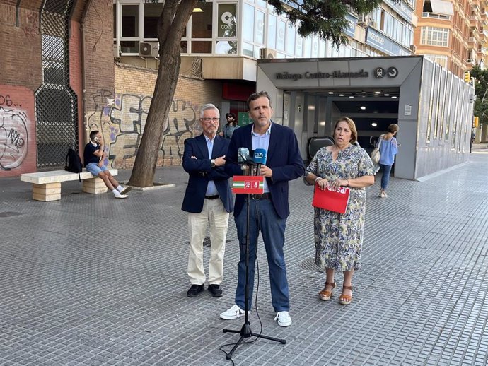 El coordinador del Área Institucional de la Comisión Ejecutiva Regional del PSOE de Andalucía, Nacho López.