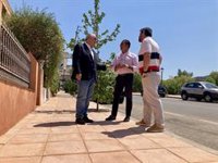 Concluye la renovación del acerado de la travesía de Siles (Jaén) para mejorar la seguridad de los peatones