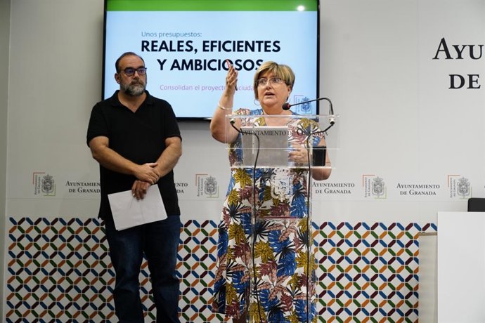 Presentación de los presupuestos del Ayuntamiento de Granada.