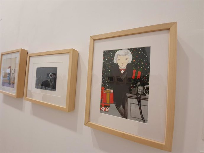 El MAD de Antequera de la Diputación acoge la muestra 'Territorio Tim Burton' de la ilustradora Irene Mala