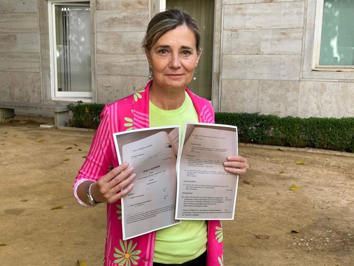 La portavoz adjunta del GPP y vicesecretaria de política social del PP, Elena Bastidas,