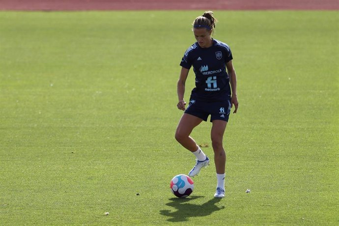 La capitana de la selección española femenina de fútbol Irene Paredes