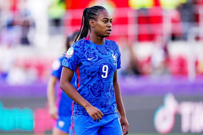 La jugadora de la selección francesa Marie Antoinette Katoto