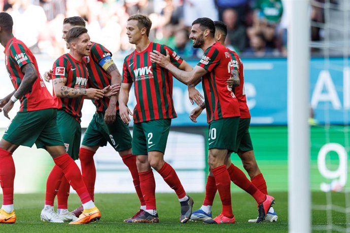 Archivo - Jugadores del Augsburgo