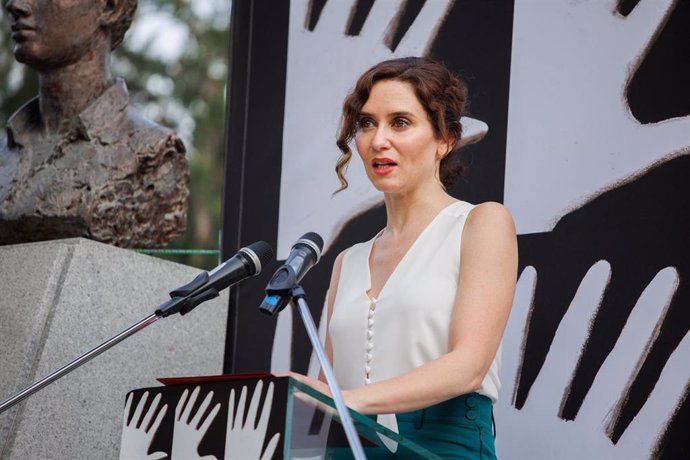 La presidenta de la Comunidad de Madrid, Isabel Díaz Ayuso.