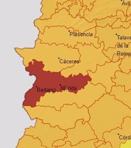Alertas en Extremadura para el 16 de julio