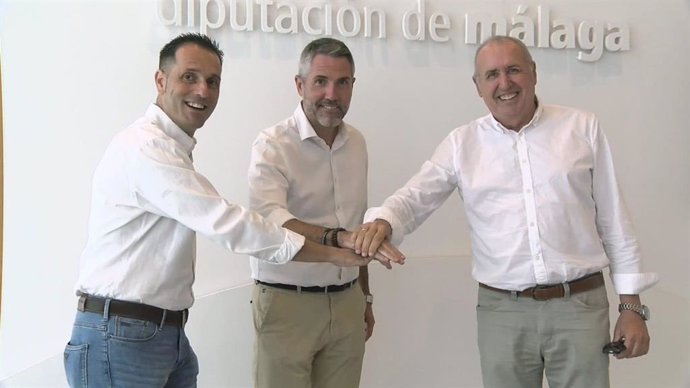 Juan Merino, Juan Carlos Maldonado y Antonio Souviron