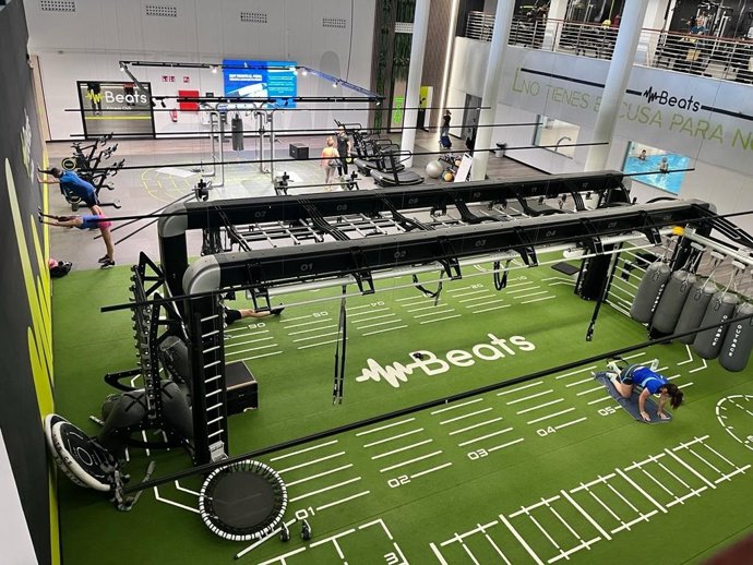 Zona funcional de Beats Fitness Club en Las Palmas de Gran Canaria