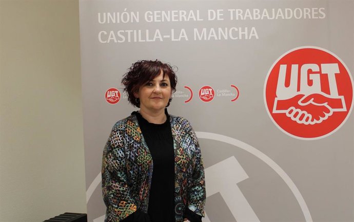 La secretaria de Empleo y Política Sindical de UGT Castilla-La Mancha, Isabel Carrascosa.