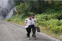 La UME trabaja con 609 efectivos en cuatro incendios forestales y no descarta incorporarse a otros