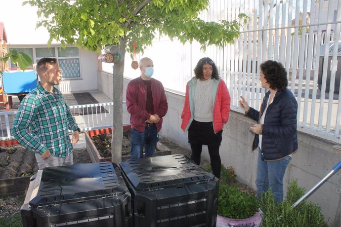 Centros de compostaje en colegios de Segovia