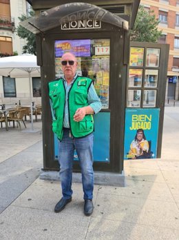 Repartidor de la ONCe que ha repartido casi diez millones de euros en Astorga (León)