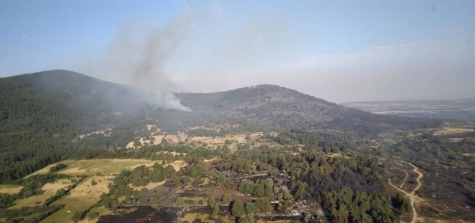 Incendio de Navafría (Segovia)