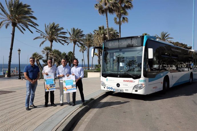 El Ayuntamiento de Marbella lanza una campaña para informar del servicio de verano en el transporte público