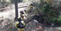 Infoca afronta las horas "más complicadas" en la lucha contra el fuego en la Sierra de Mijas con 280 bomberos forestales