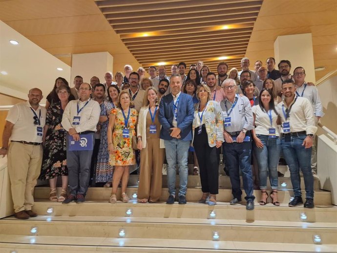 Miembros del PP de Cartagena en el Congreso Regional del PP