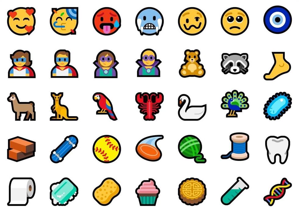 Archivo - Emoji 11, emoji de Windows 10