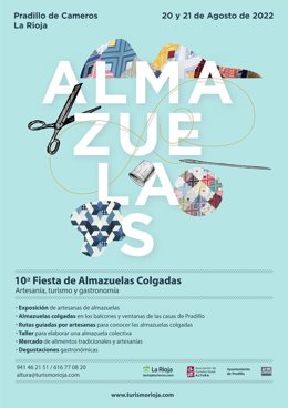 Cartel de la X Fiesta de las Almazuelas de Pradillo
