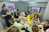 El Consorcio de Bomberos de Málaga coordina desde el viernes a más de 200 efectivos en el incendio originado en Mijas