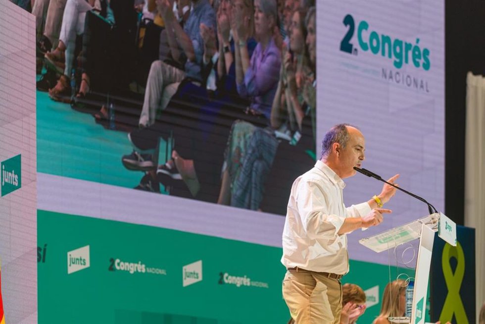 El secretario general de Junts, Jordi Turull