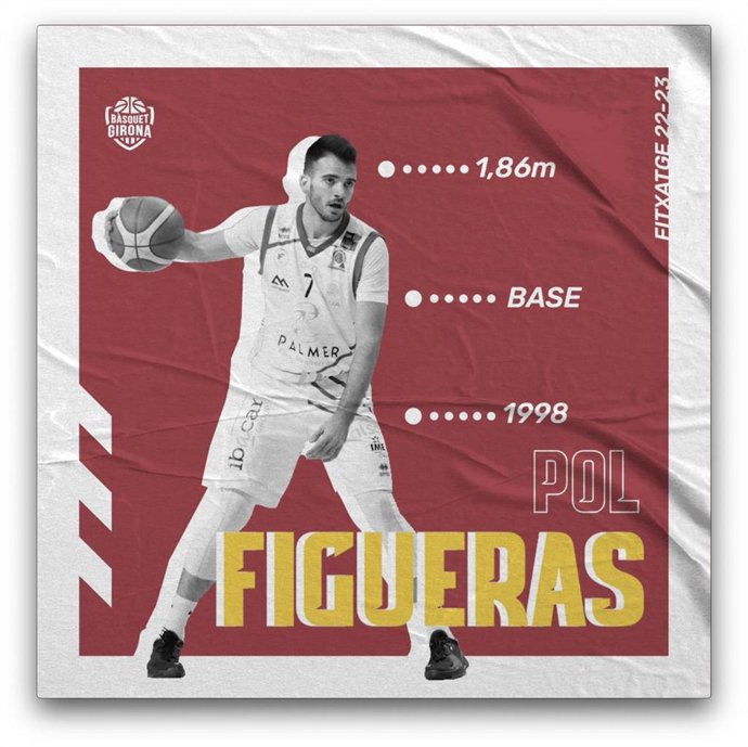 El base Pol Figueras, nuevo jugador del Bsquet Girona.