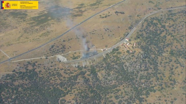 Incendio en Herradón de Pinares.