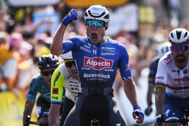 El ciclista belga Jasper Philipsen (Alpecin-Deceuninck)