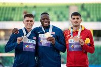 Asier Martínez, bronce en 110 vallas en el Mundial de Oregón