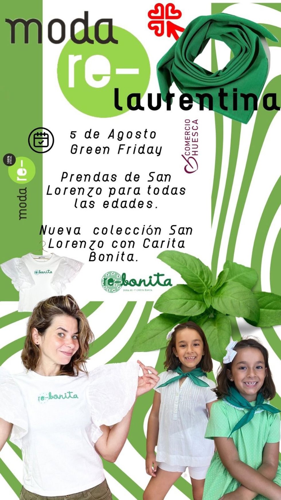 Las Tiendas Moda Re- y Trobada Muebles y + se unen a la Asociación de Comerciantes de Huesca.