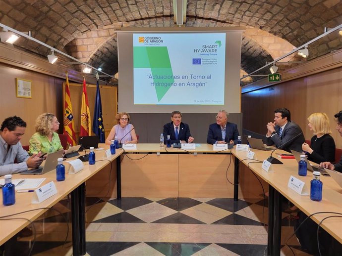 Jornada 'Actuaciones en torno al Hidrógeno en Aragón',  dentro del proyecto Interreg Europe Smart Hy Aware.