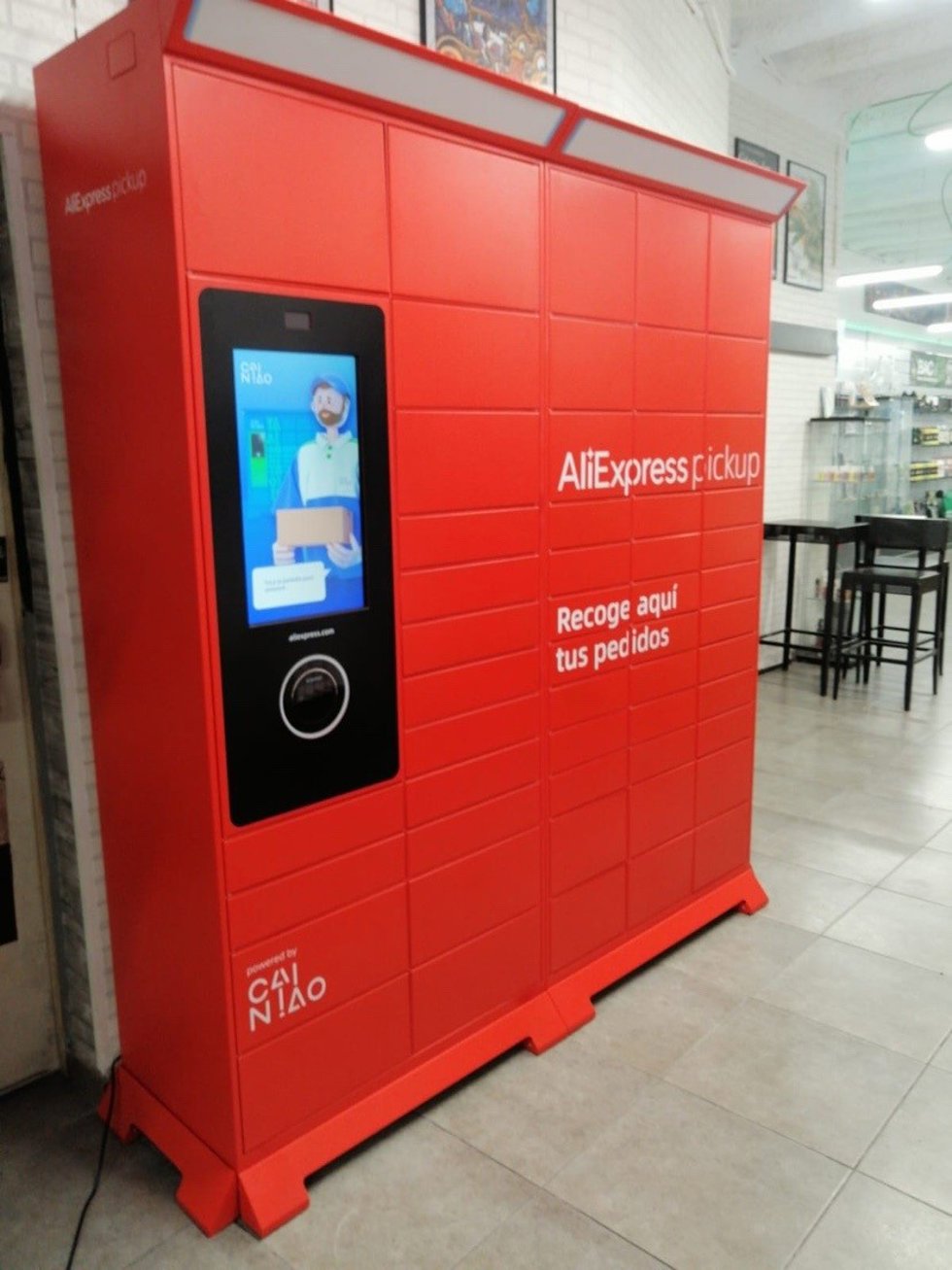 Archivo - Lockers de AliExpress