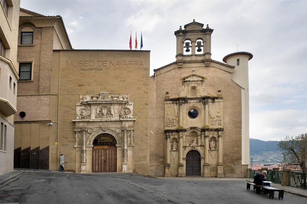 Archivo - Fachada del Museo de Navarra.