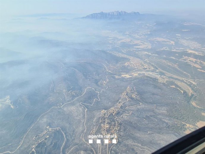 L'incendi del Pont de Vilomara i Rocafort