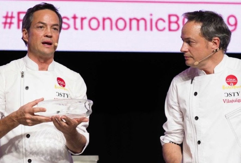 Los hermanos Torres en una edición anterior de Gastronomic Forum Barcelona