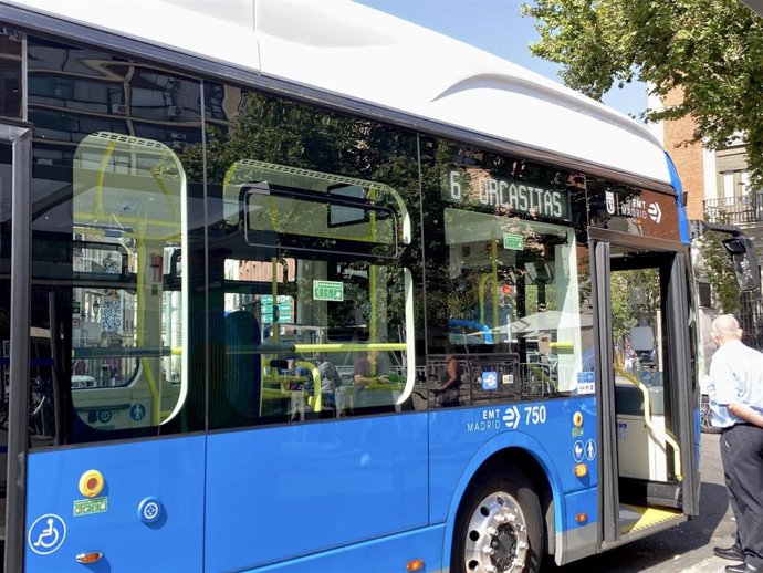 Los autobuses de la línea 6 de la EMT se sustituirán por vehículos 'cero emisiones'.