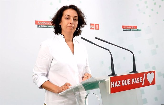 Archivo - La parlamentaria andaluza por el PSOE de Jaén, Mercedes Gámez.