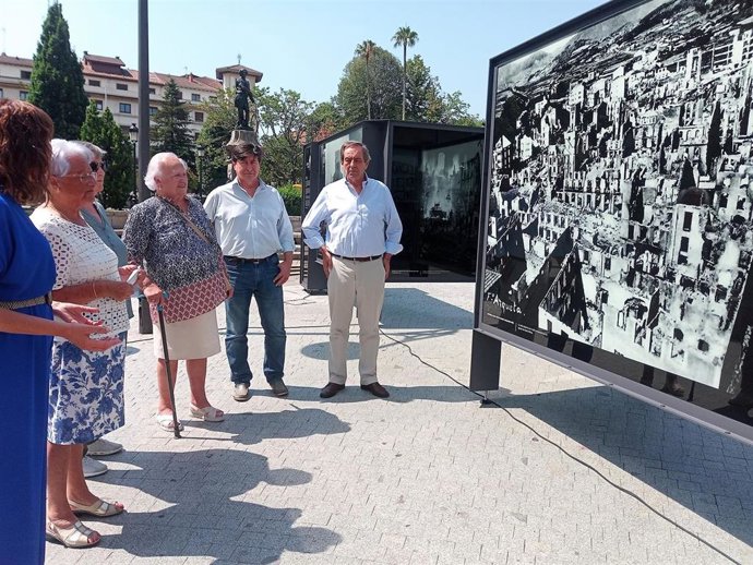 Exposición sobre el bombardeo de Gernika